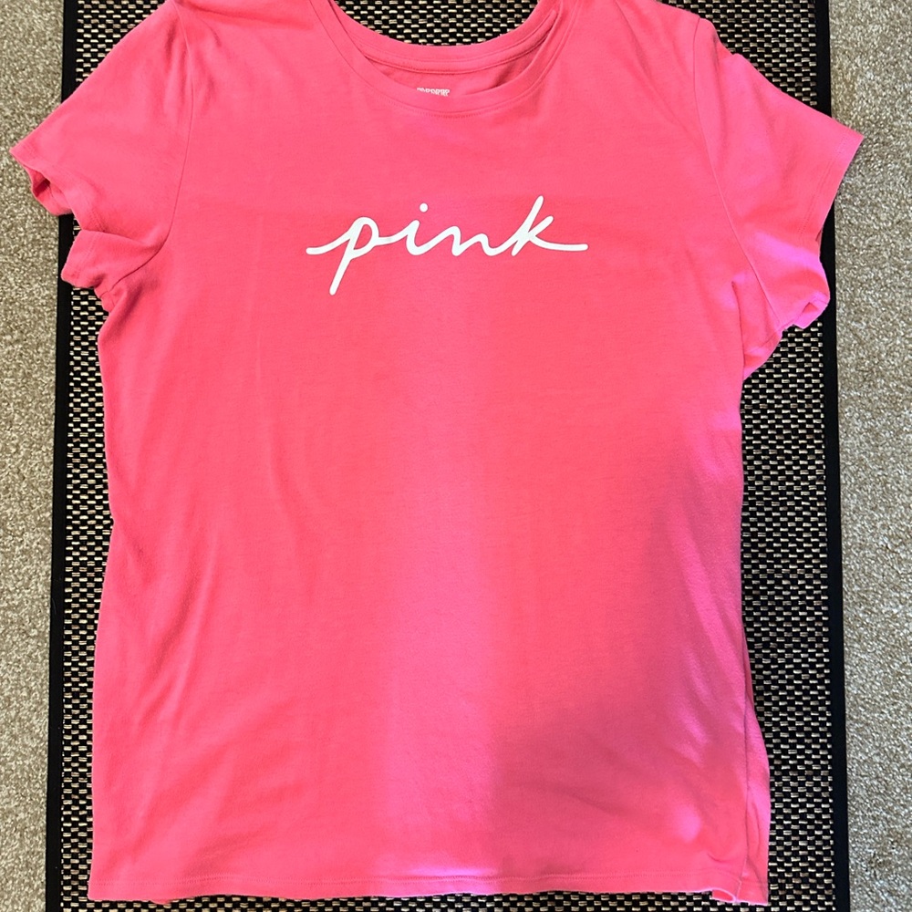 PINK Victoria's Secret Bright Pink Tee